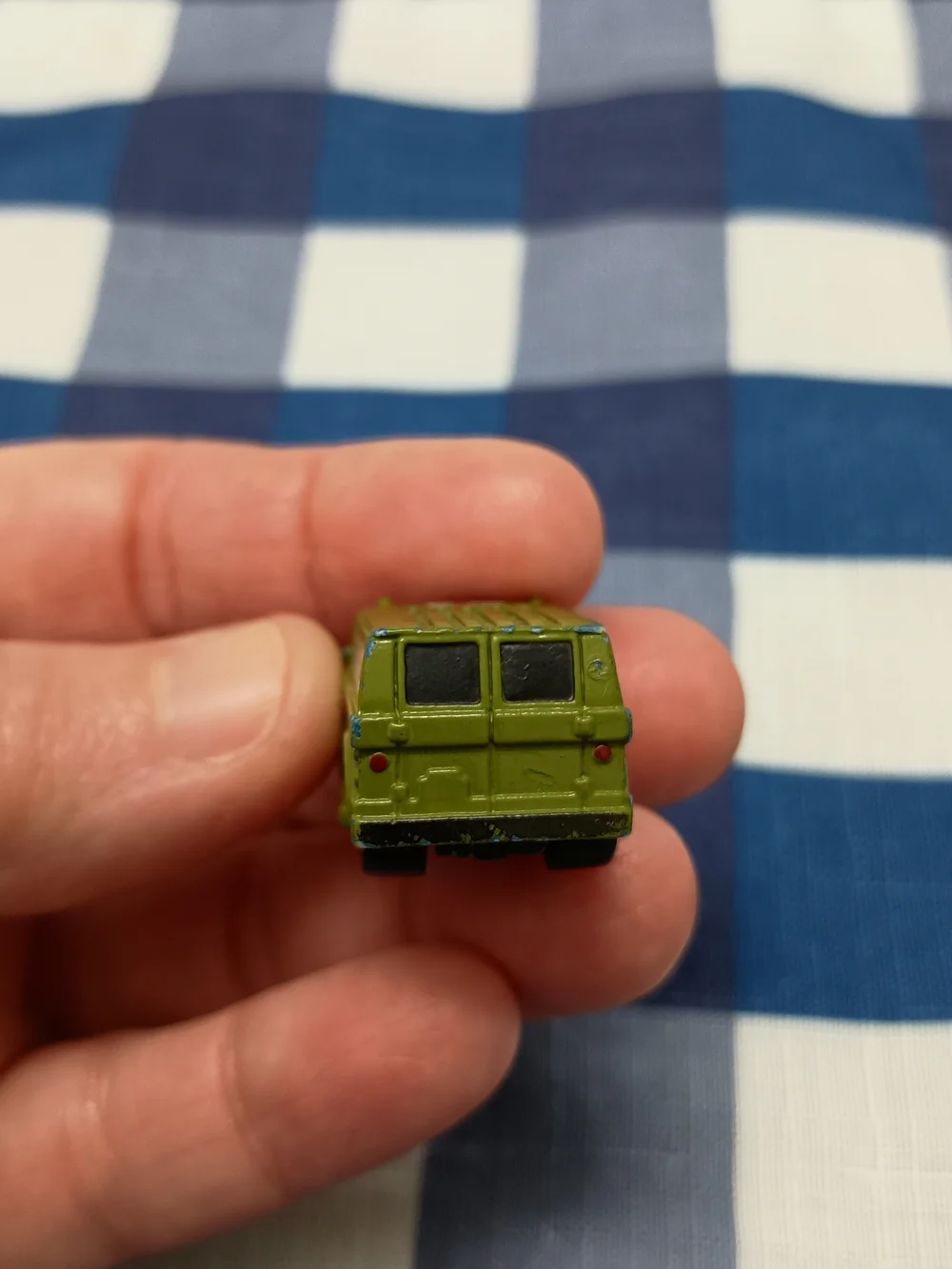 Vintage Miniature Military Van USMC Medic Funrise 1988 * Plastic *